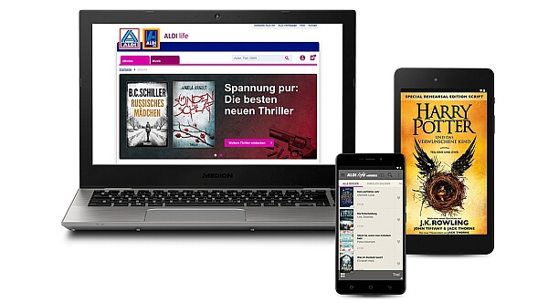 Aldi life eBooks © aldi-sued.de / Medion AG