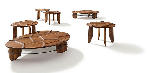 Team 7 Couchtisch "Rock und Roll" © team7.at Team 7 Couchtisch "Rock und Roll"