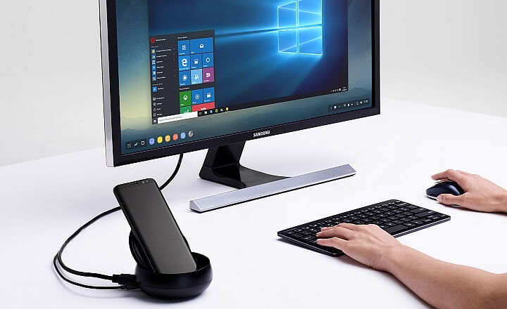 Samsung DeX Werbefoto © samsung.com / Samsung