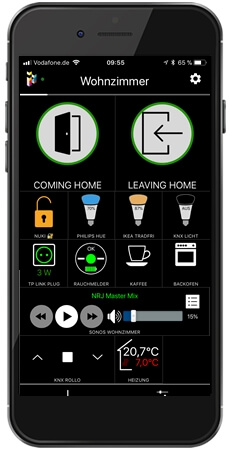 Nuki iPhone-App © ihaus.com / iHaus